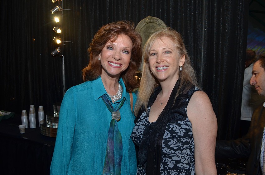 Arlene Greene and Cathy Comora