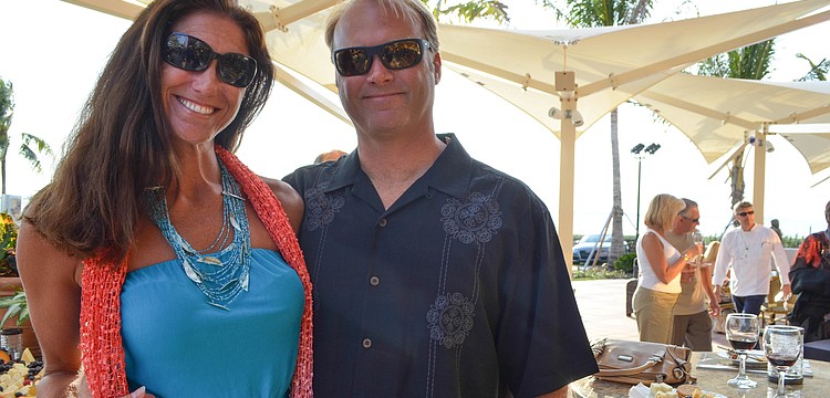 Chris Barstow and Jessica Stevens