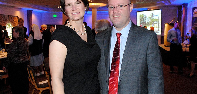 Laura Adcock and Kevin Meserve