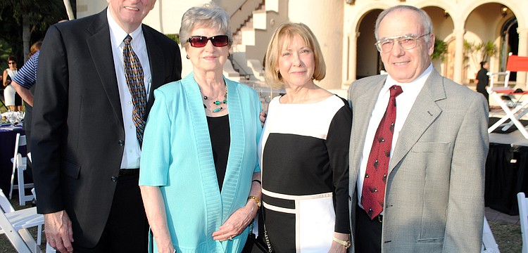 Bob and Slyvia Bailey with Kitty and Al Rickert