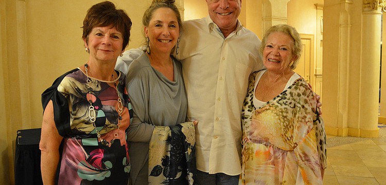 Sondra Biller, Sara Harris, Armand Harris and Joan Biller
