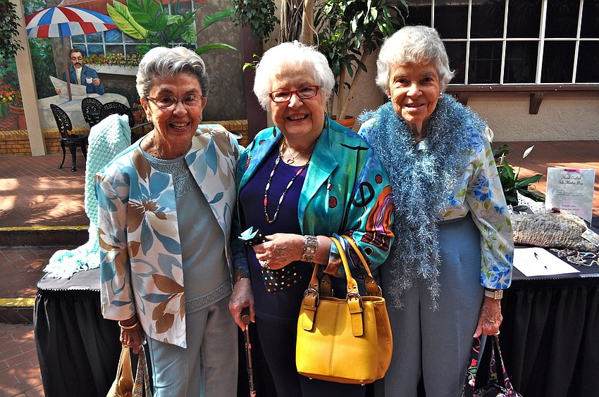 Jane Cann, Martha Bonham and Sally Bahlman