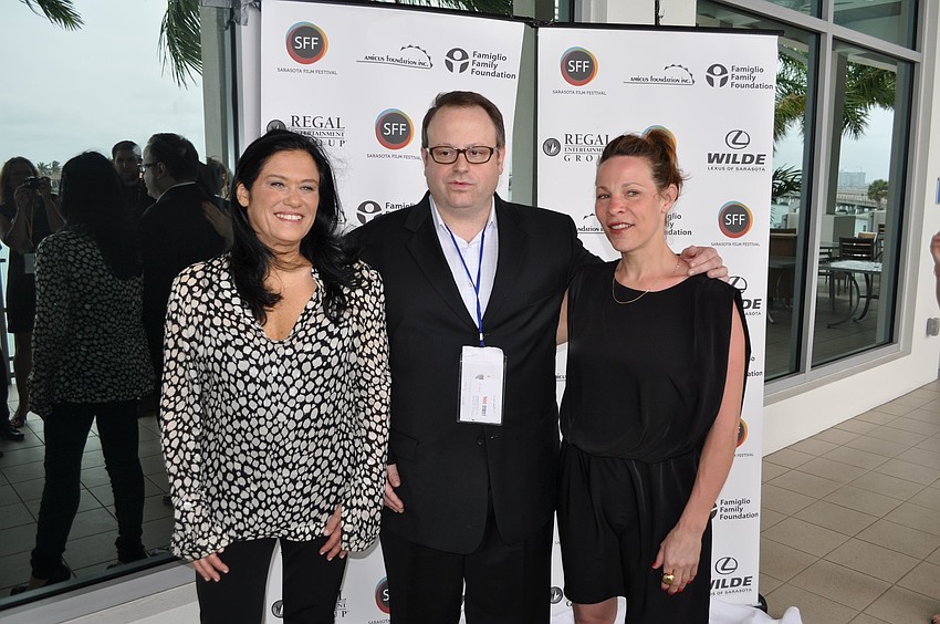Barbara Kopple, Tom Hall and Lili Taylor