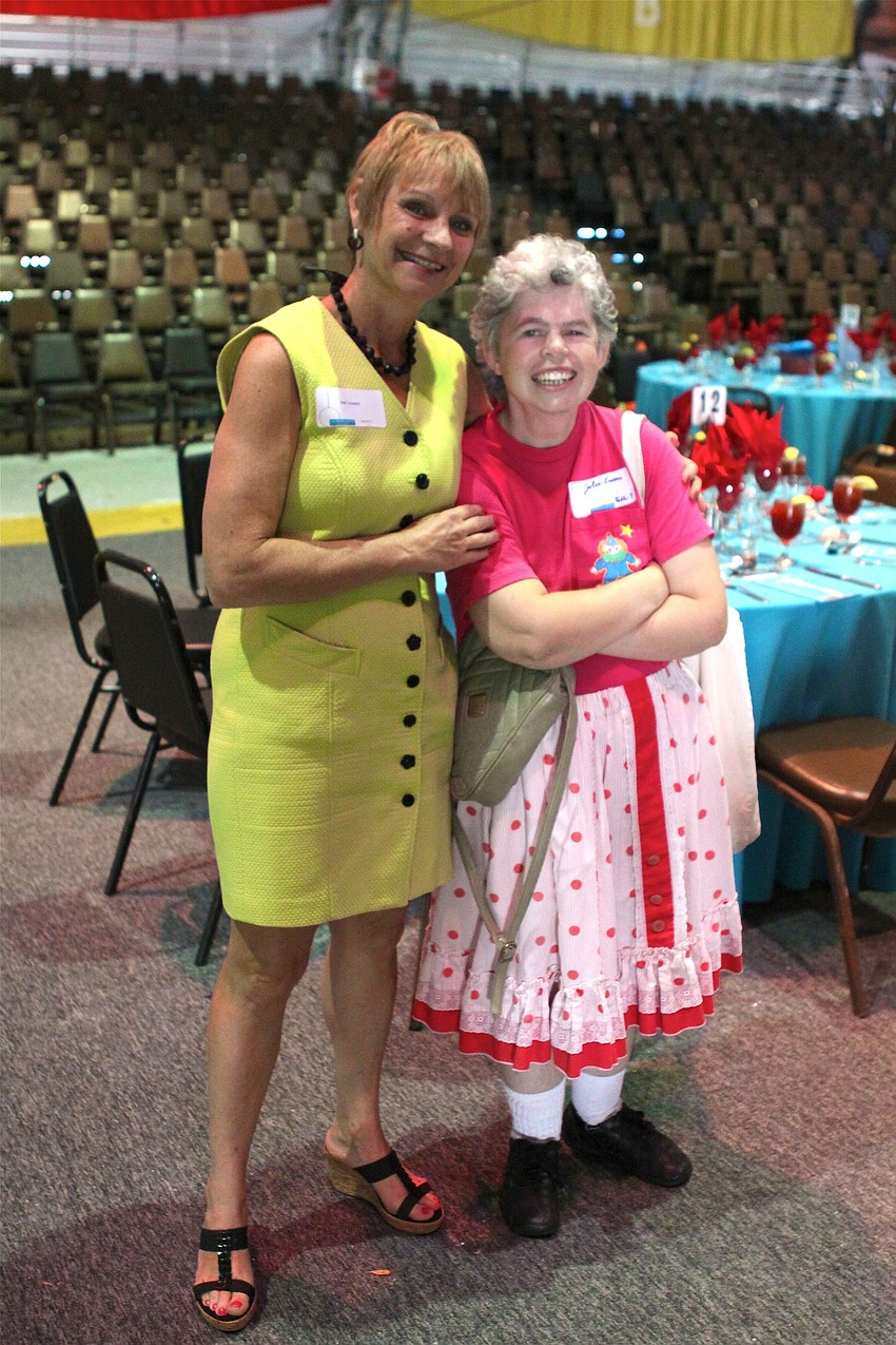 Joan Leonard and Jolie Ennis