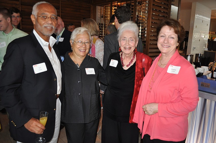 Ed and Claudia Swan with Eva Slane and Kathie Cocks