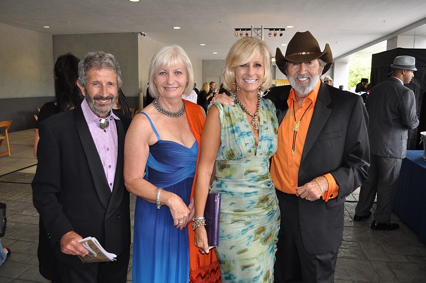 Richie Barrie and Carla Hancock with Frances and Spyder Broussard
