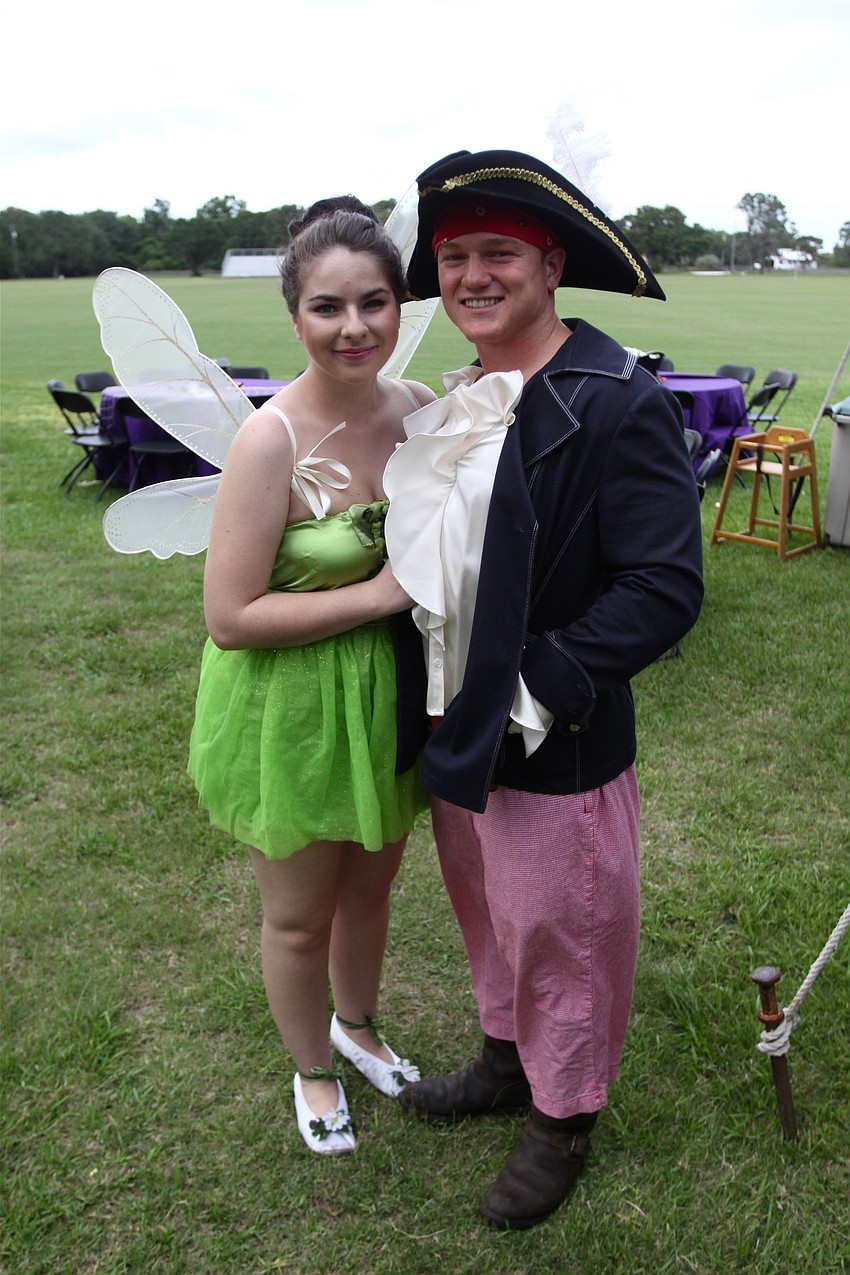 Daisy Lora as Tinkerbell with Forrester White
