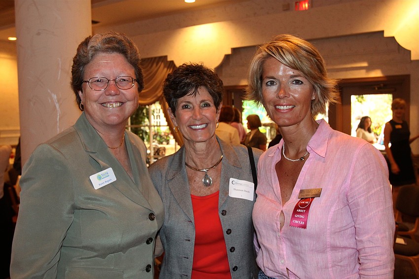 Karen Bogues, Shannon Staub and Aide Matic