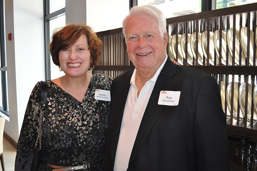 Renee Martone-Cecil and Rob Struckman