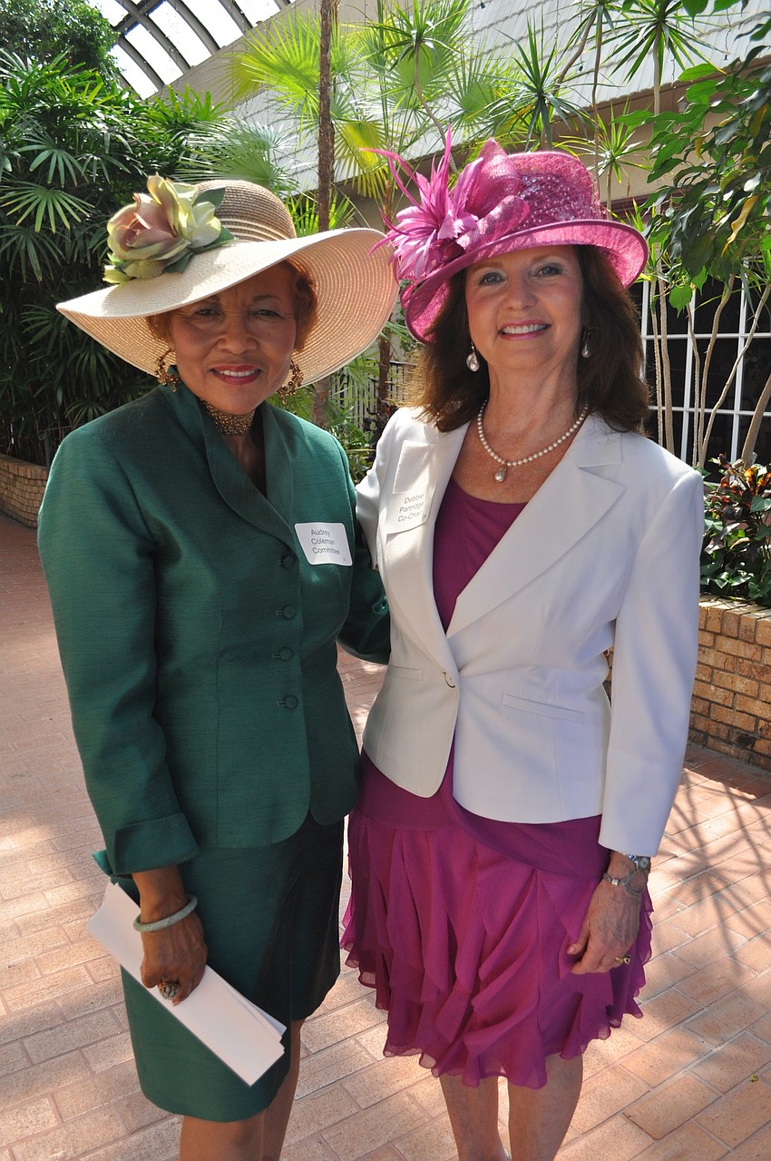Audrey Coleman and chairwoman Debbie Partridge