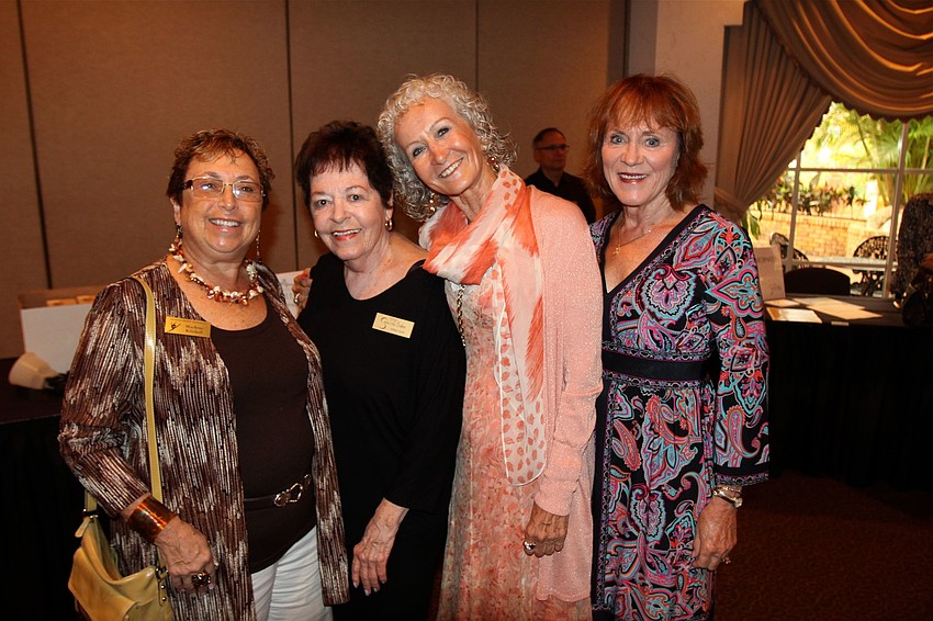 Marlene Kitchell, Shirley Blair, Sandy Cowing and Kay Aidlin