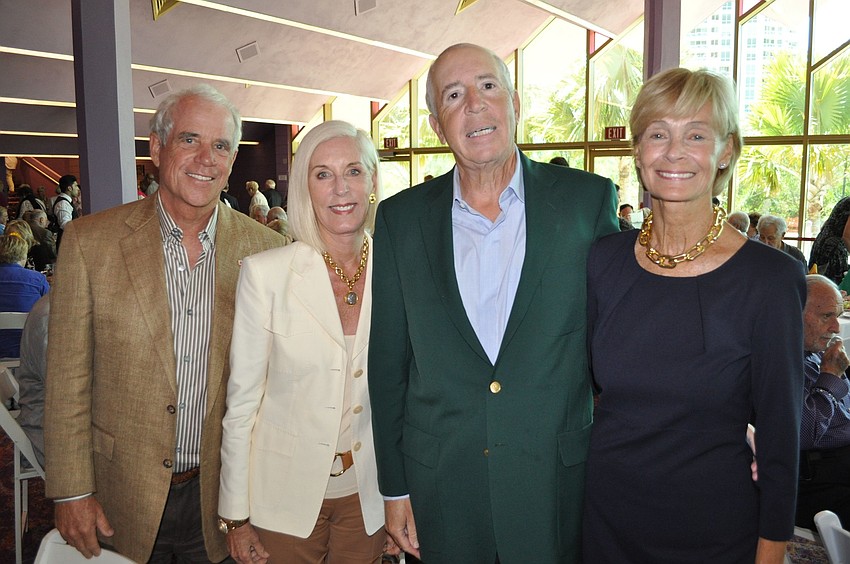 John and Mary Ann Meyer with Doc Werlin and Jean Martin
