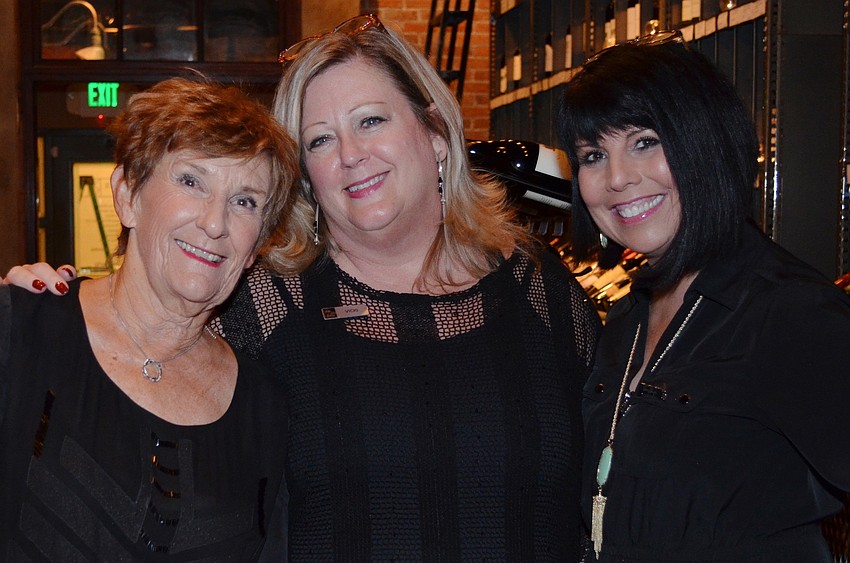Marie Noell Cerene, Vicki Cole and DiDi Zudar from Saks Fifth Avenue.