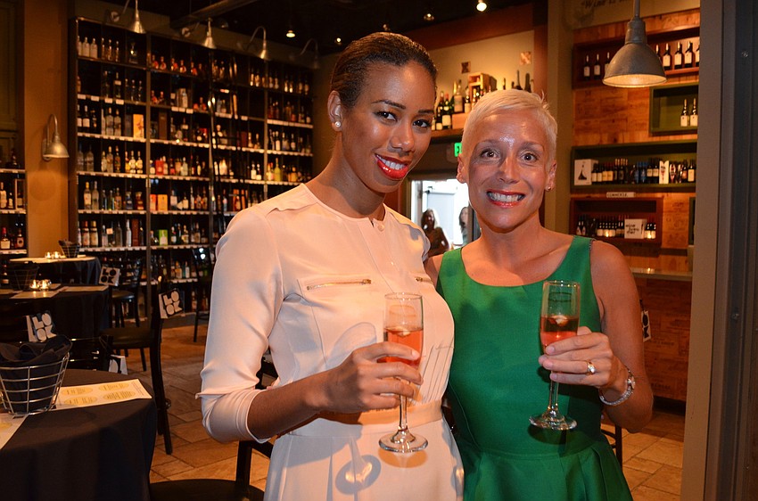 Rochelle Nigri with host Julie Pepi from Southern Wine & Spirits.