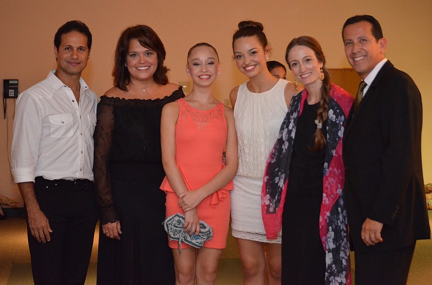 Jose Manuel Carreno, Dr. Rose Baez, Cecilia Hitchcock, Adriana Hitchcock, Julie Kent and Rafael Robles