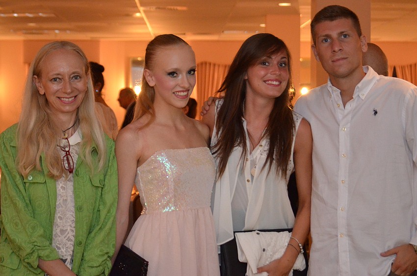 Maria Finotti, Ylenia, Giada Finotti and Matthew Deperseo