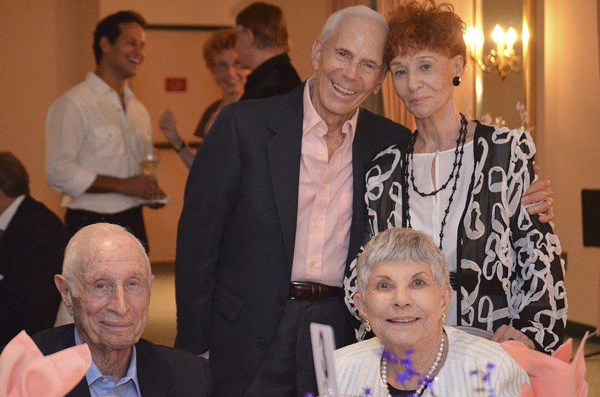 Gene Noble, Pat Talbott, Irwin Katz and Marcia Katz