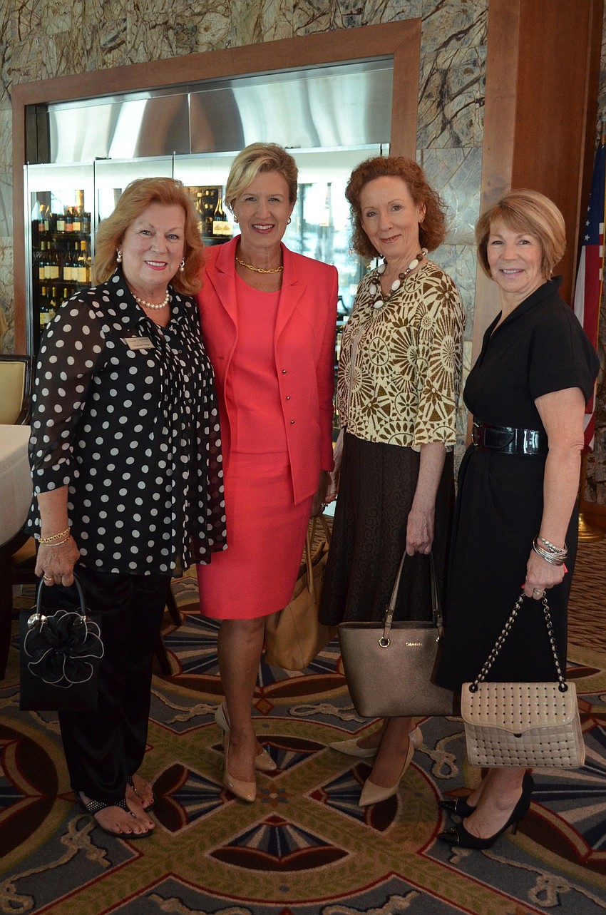 Charlotte Hedge, Mary McEachern, Joanne Whalen and Michelle Burk-Phillips