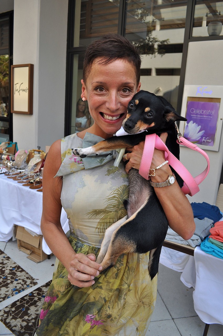 Julie Pepi with Oggie