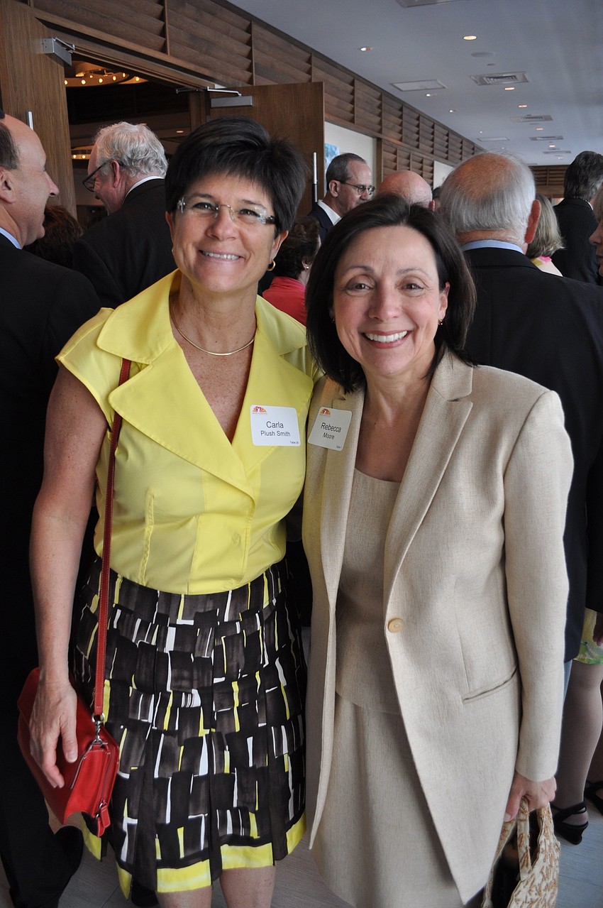 Carla Plush Smith and Rebecca Moore