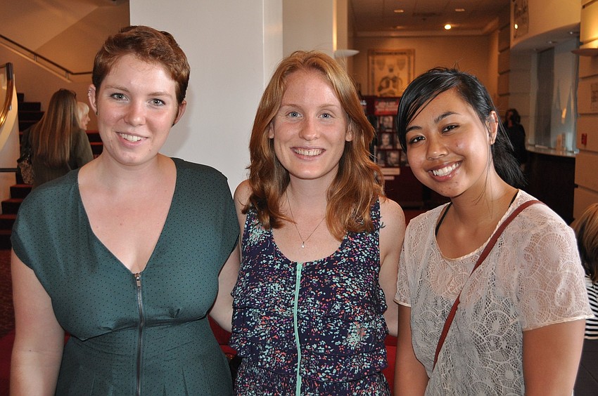 Catherine Wolfe, Chelsey Lucas and Shane Donglasan