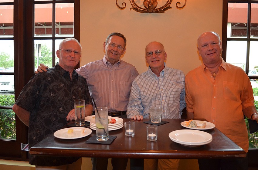 Bill Byers, Pat Cosgrow, Bob Richards and John Vogel