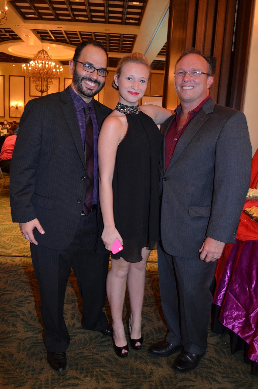 Roger Capote with Lexi and Jim Wilson