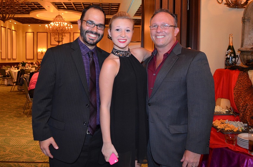 Roger Capote with Lexi and Jim Wilson