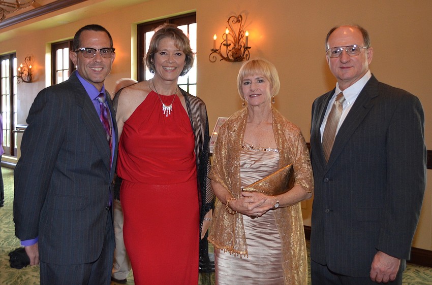 Steven and Brenda Marlow with Phala and Dayton Amey