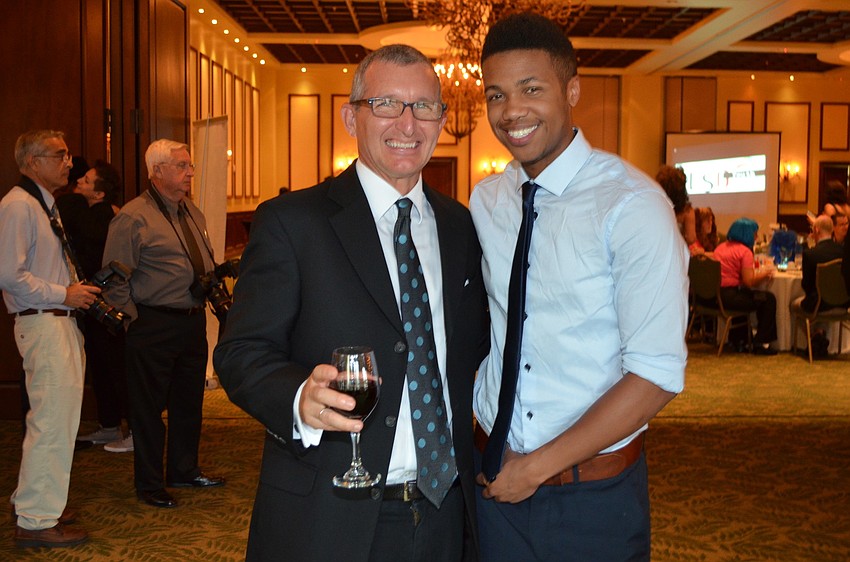 Michael Martin and Kye Allums