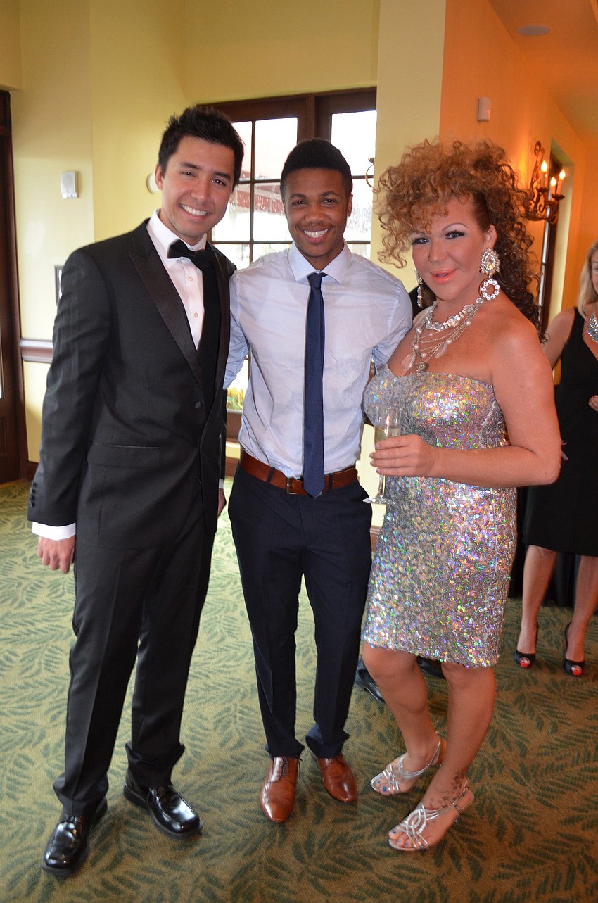 Jordan Panuelo, Kye Allums and Arica Love