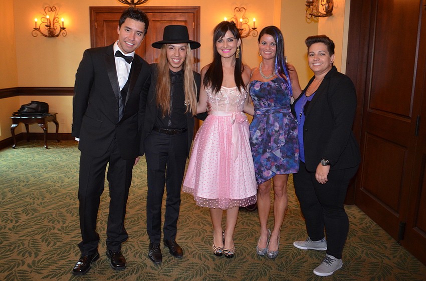 Jordan Panuelo, Eduardo Anaya, Zara Barrie, Skye Stern and Sury Diaz