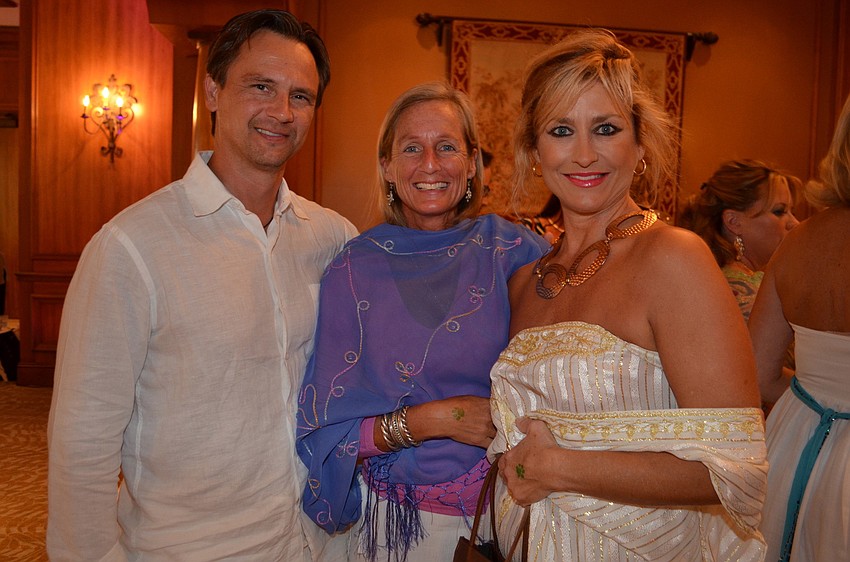 Ralph Baranski, Caroline Liljencrantz and Carolyn Repeta