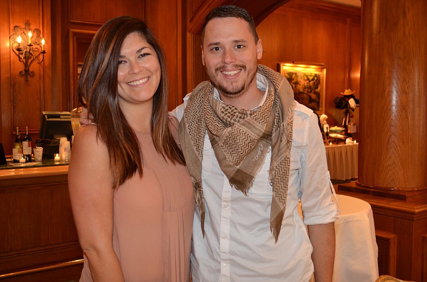 Angelina Calderon and Eric Chartier