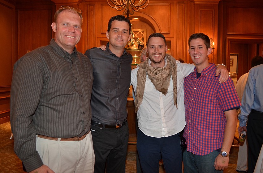 Mike Fass, Alan Taylor, Eric Chartier and Kevin Marshall