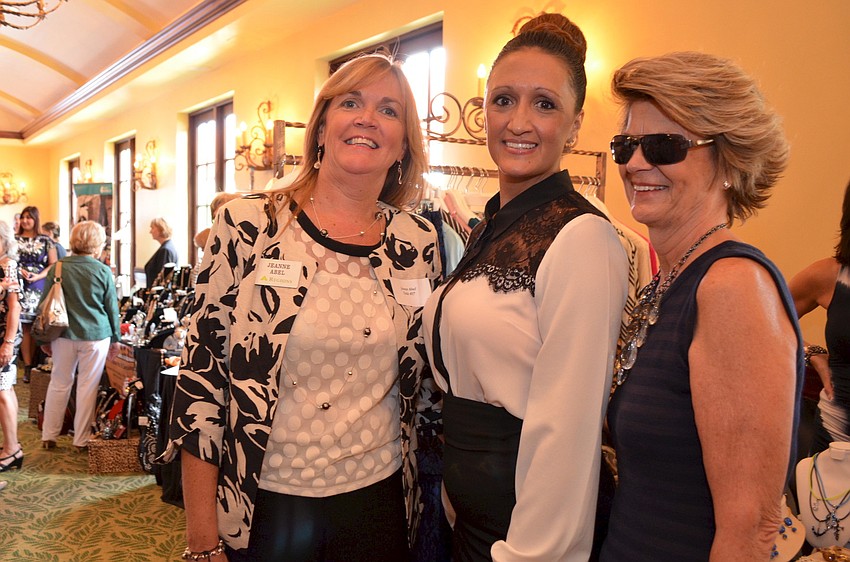 Jeanne Abel, Rosa Rodriguez and Linda Starcher