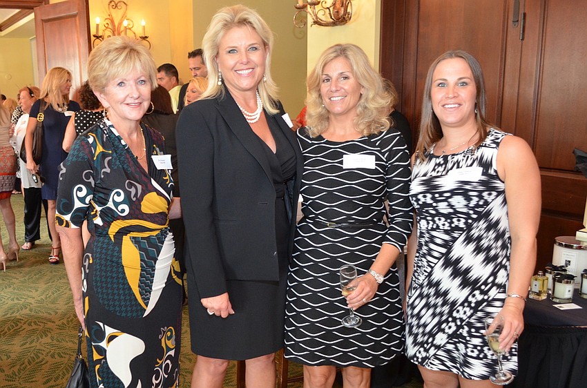 Pat Emmett, Sherri Edwards, Lauren Kohl and Dina Volak