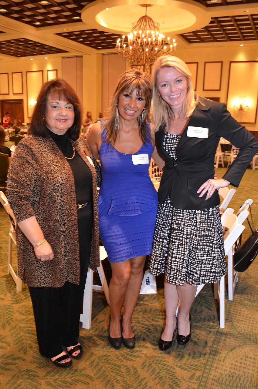 Darline Schimberg, Toulla Zwick and Janet Uszynski