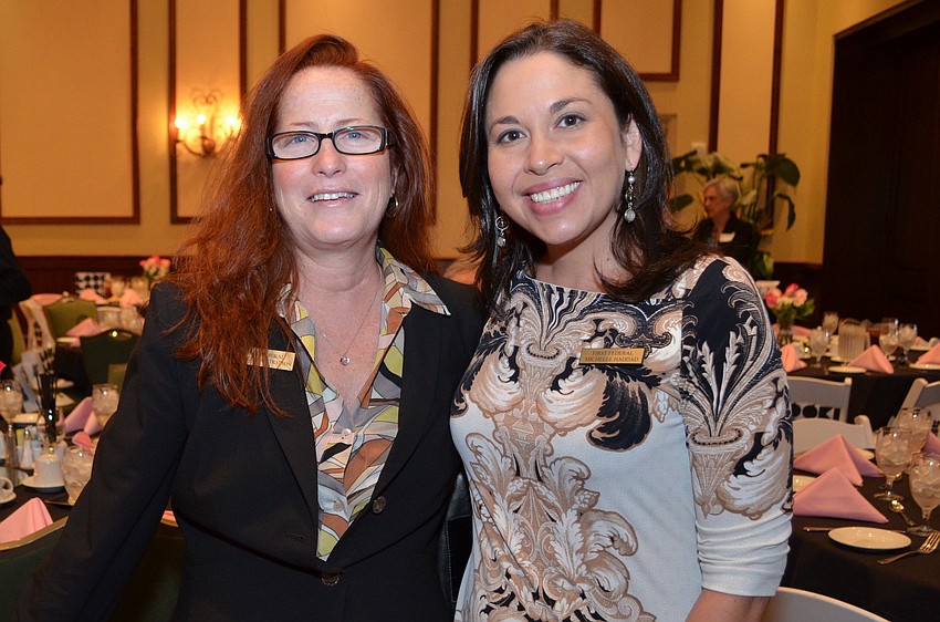 Michelle Stratton and Michelle Haddad