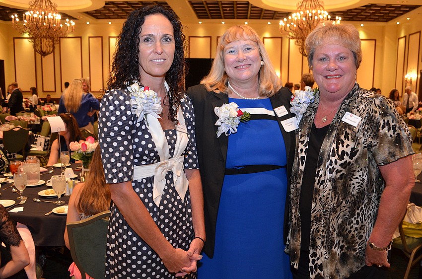 Alisa Westberry, Kathleen Strobel and Sue Pommenville