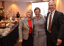 Connie Arledge, Jocelyn Stevens and Brian Arledge