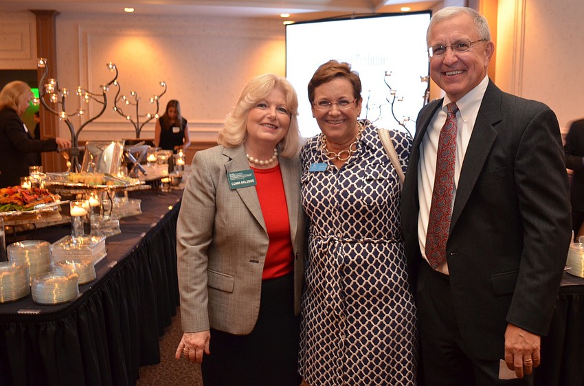 Connie Arledge, Jocelyn Stevens and Brian Arledge