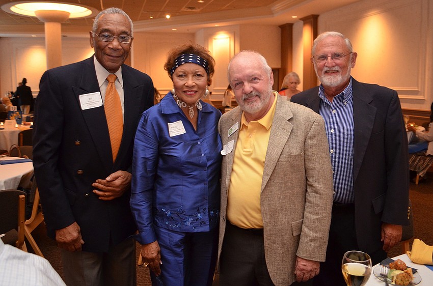 Bill and Audrey Coleman with Ken Shelin and Steve Stockwell