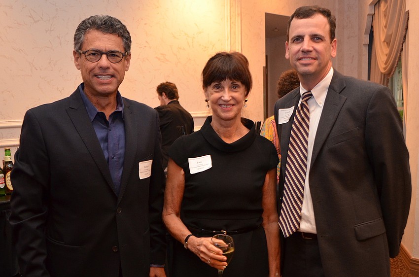 Richard Kaplan, Pam Daniel and Charlie Bailey