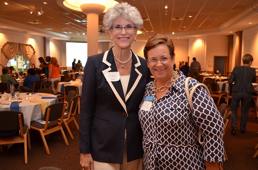 Dr. Sarah Pappas and Jocelyn Stevens