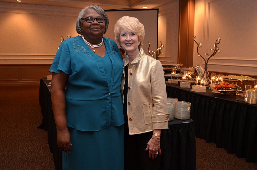 Boundary Crosser Award Recipients Sandra Terry and Christine Jennings