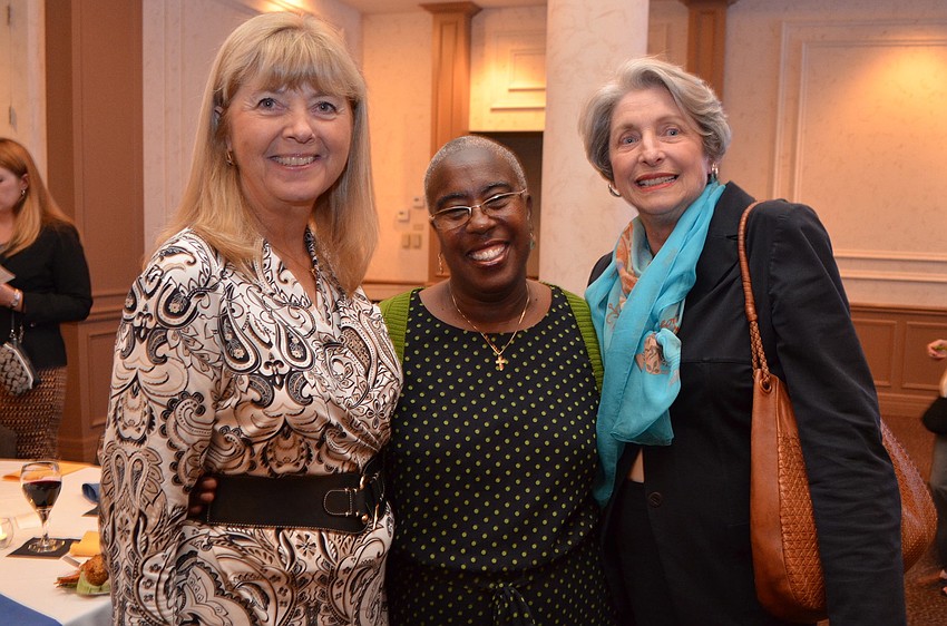 Pam Truitt, Carolyn Mason and Michael Saunders