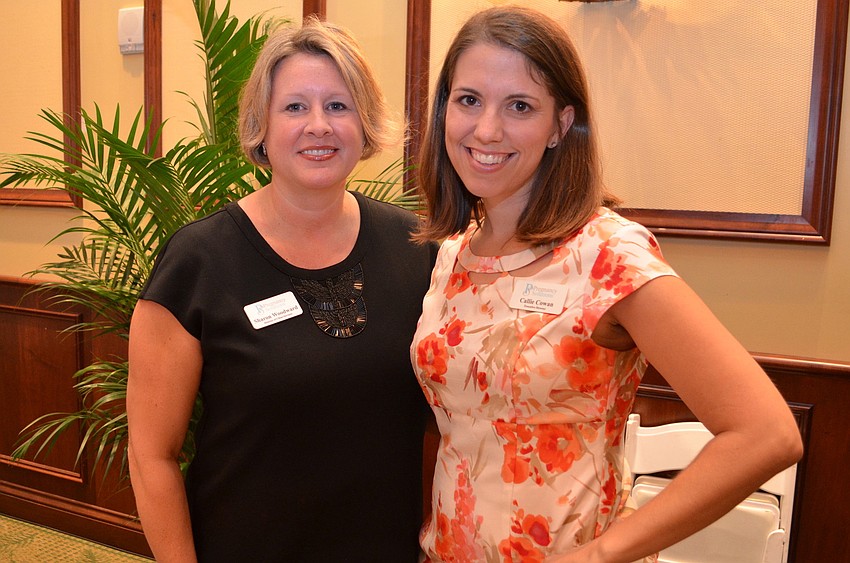 Sharon Woodward and Callie Cowan