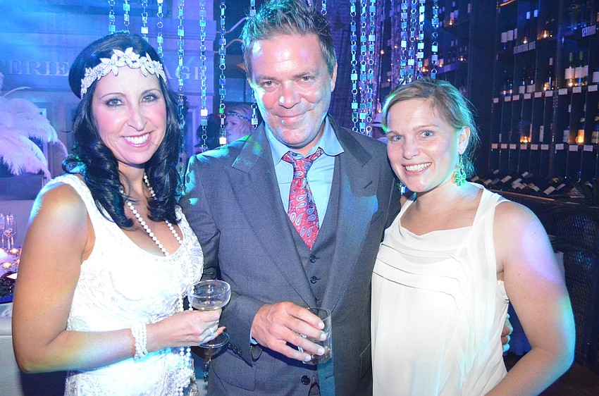 Laura and Chris Jessen with Meredith Piazza