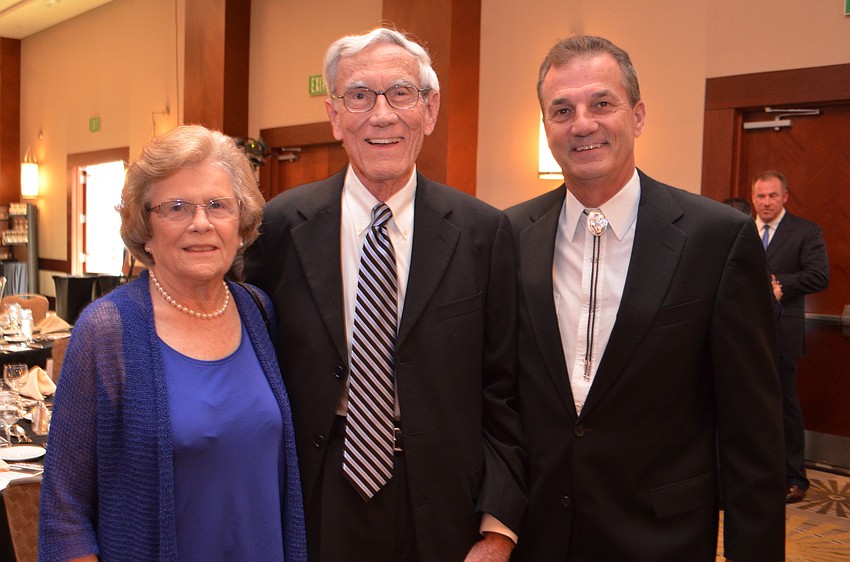 Alice and Robert Boylston with Bill Partridge